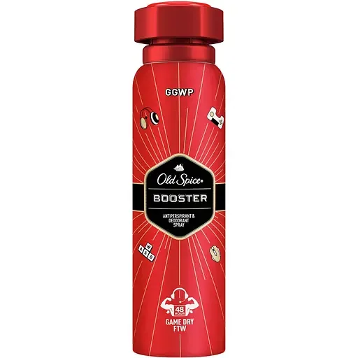 Аерозольний дезодорант-антиперспірант Old Spice Бустер, 150 мл