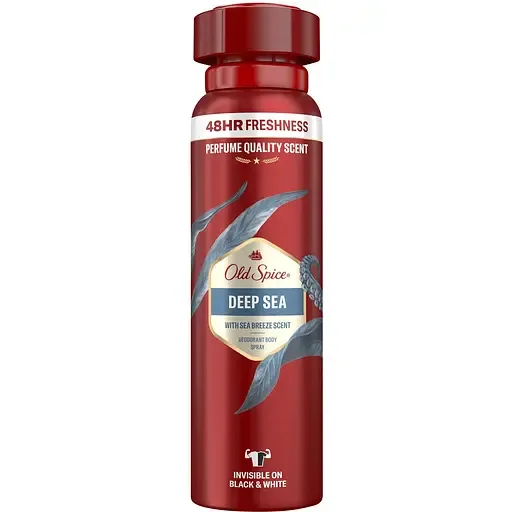 Аерозольний дезодорант-антиперспірант Old Spice Deep sea з запахом океану 150 мл