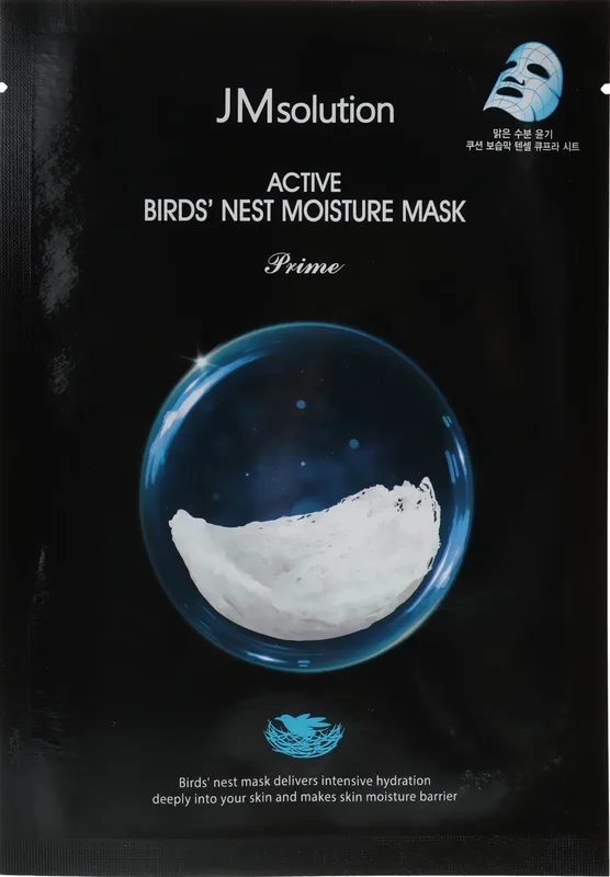 Маска тканинна для обличчя JM Solution Active Bird's Nest Moisture 30 мл
