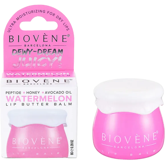 Бальзам Biovene (Біовен) для сухих губ зволожуючий з кавуном та пептидами 8 г