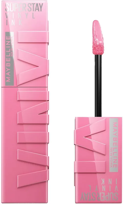 Помада для губ Maybelline New York SuperStay Vinyl Ink Liquid Lipstick cтійка рідка 155 Upbeat 4.2 мл