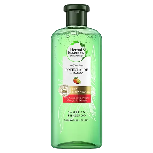 Безсульфатний шампунь Herbal Essences Алое і манго, 380 мл