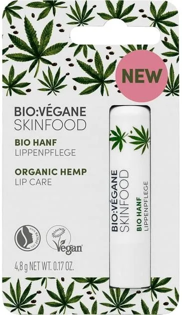 Бальзам Bio:Vegane (Біо Веган) для втомленої шкіри губ Органічний Каннабіс 4,8 мл
