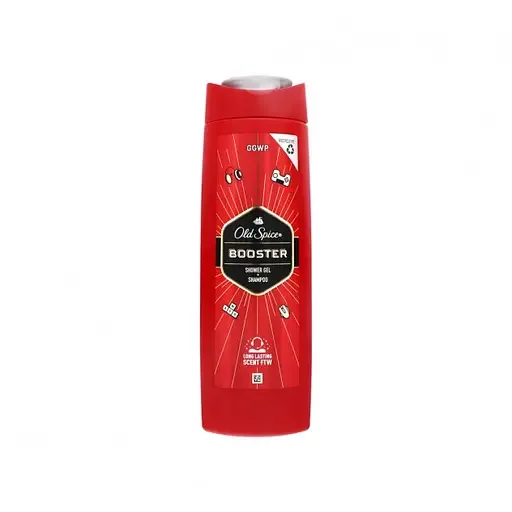Гель для душу Old Spice + Шампунь 2в1 Бустер, 400мл