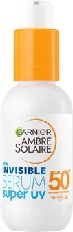 Сонцезахисна невагома сироватка Garnier Ambre Solaire для шкіри обличчя SPF 50+ 30 мл (3600542518376)