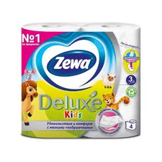 Бумага туал.Zewa Kids №.4
