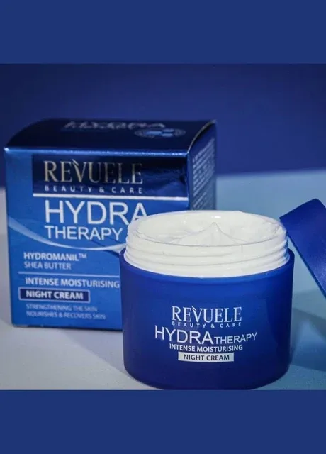 REVUELE Крем для обличчя Hydra Therapy нічний інтенсивно зволожуючий 50 мл — Крем, Болгарія (336192270)