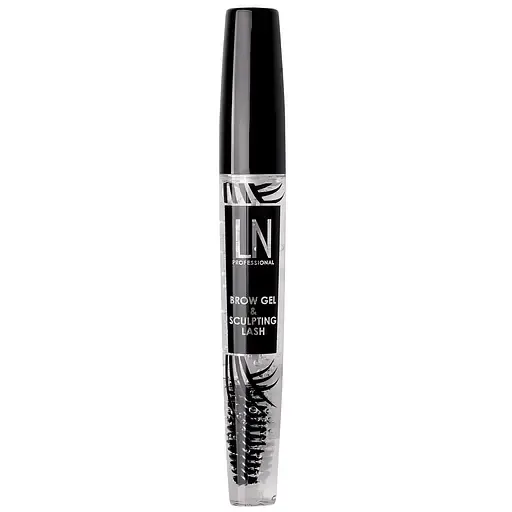 Гель для брів та вій LN Professional Brow Gel & Sculpting Lash тон 01 прозорий 10 мл