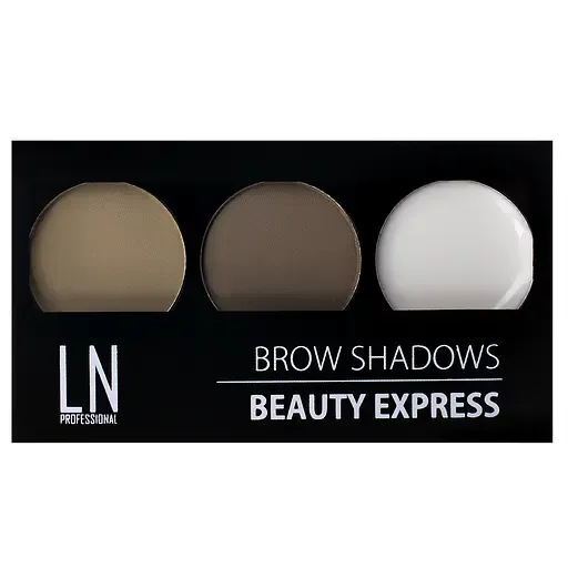 Набір для макіяжу брів LN Professional Brow Shadows Beauty Express Kit тон