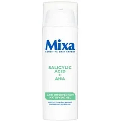 Матуючий гель для обличчя MIXA Salicylic Acid + AHA Anti-Imperfection, 50 мл