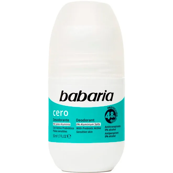 Дезодорант-антиперспірант Babaria (Бабарія) Зеро, роликовий, 50 мл
