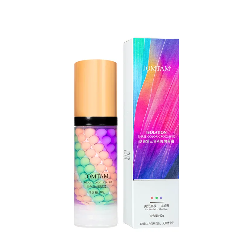 Вирівнювальна база під макіяж Isolation Three Color Grooming триколірна 40 гр Jomtam (326067464)