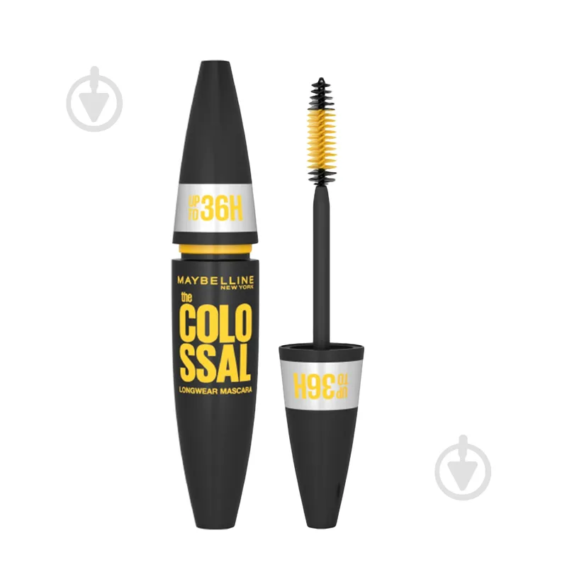 Туш для вій Maybelline New York The Colossal 36 Стійка відтінок чорний 10 мл (B3369200)