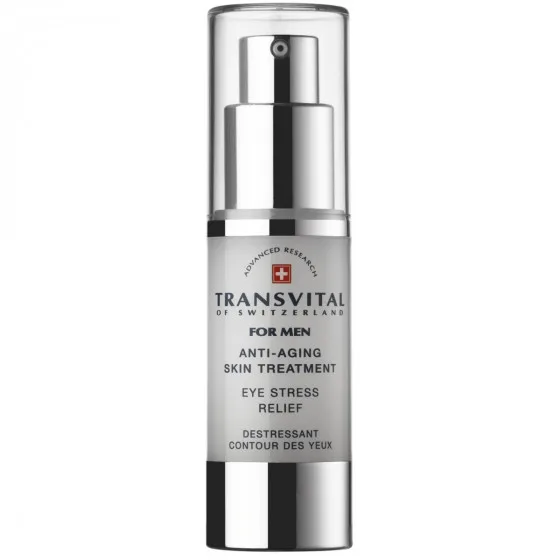 Transvital Eye Stress Relief - Омолоджуюча емульсія від набряків для шкіри навколо очей для чоловіків
