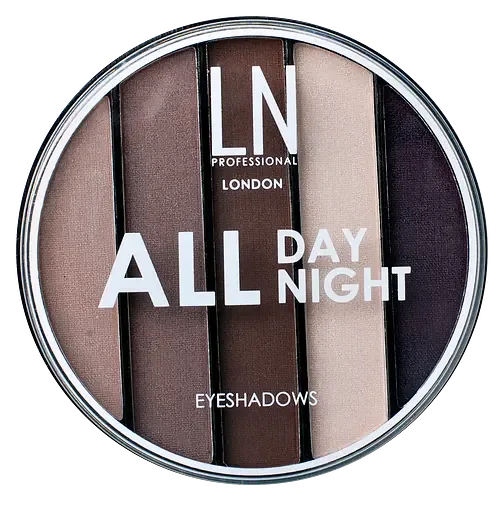 Тіні для повік LN Professional All Day All Night Eyeshadows, відтінок 01, 8,2 г