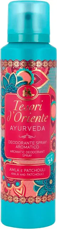 Дезодорант-спрей Tesori d'Oriente Аюрведа олія амли та пачулі 150 мл