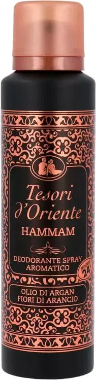 Дезодорант-спрей Tesori d'Oriente Хамам олія аргани й апельсиновий цвіт 150 мл