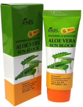 Сонцезахисний крем з екстрактом алое з SPF 50