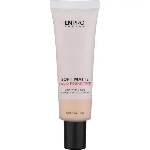 Тональна основа з матовим ефектом LN Pro Soft Matte Liquid Foundation відтінок