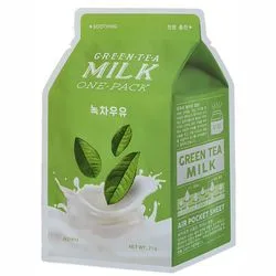 Milk One-Pack Тканинна маска "Зелений чай"
