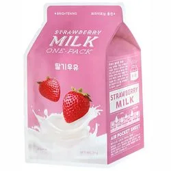 Milk One-Pack Тканинна маска "Полуниця"