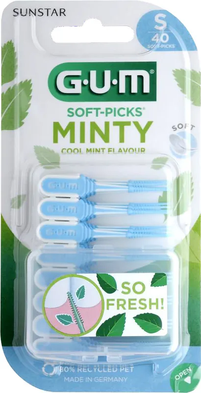 Набір міжзубних щіток GUM Soft Picks Comfort Flex Mint маленькі 40 шт.