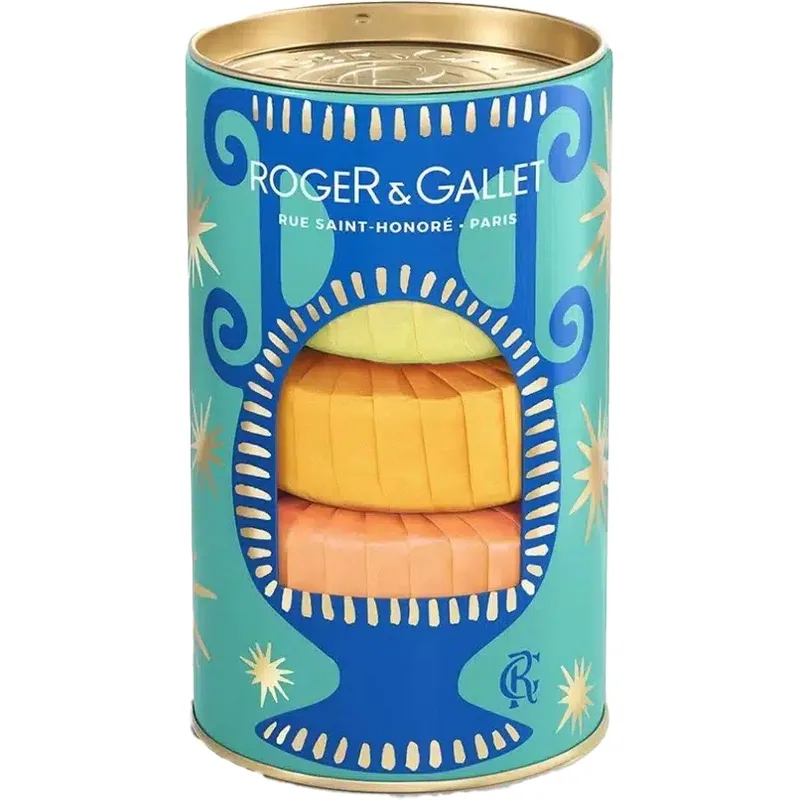 Набір Roger&Gallet (Роже&Галлє) Асорті мило (Неролі+Квітка османтусу+Сонячна ваніль) 3х100 г