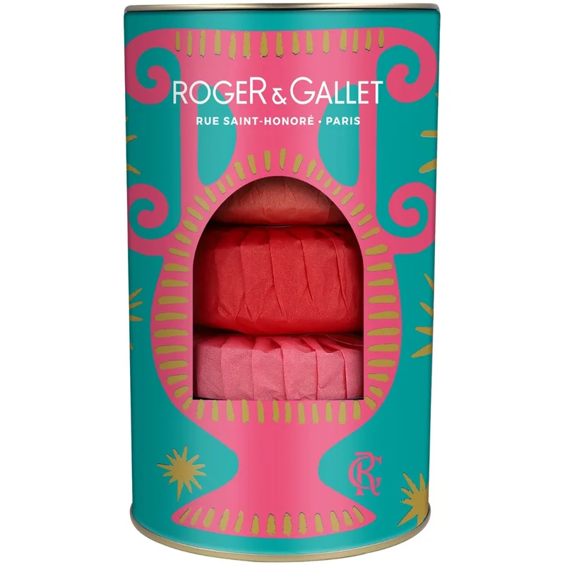 Набір Roger&Gallet (Роже&Галлє) Асорті мило (Квітка інжиру+Червоний імбир+Роза) 3х100 г
