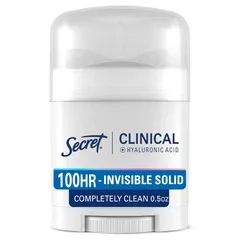 Дезодорант антиперспірант Secret Clinical Invisible Solid Completely Clean жіночий сухий 14 г