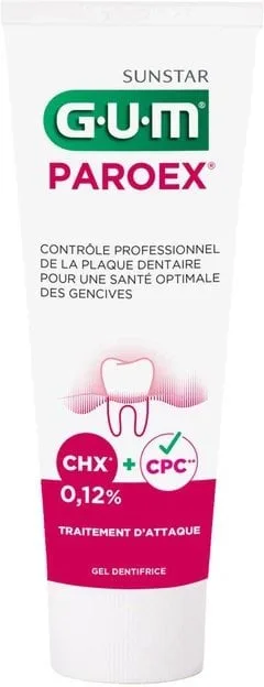 Зубна паста Gum Paroex 0.12% 75 мл