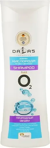 Шампунь для волосся Dalas das O2 Природний об'єм, 300 мл (723857)