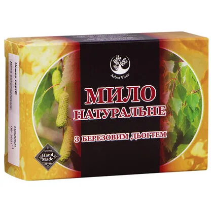 Мило натуральне з дьогтем 75 г