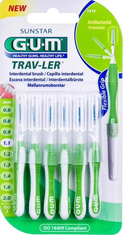 Зубна щітка GUM міжзубна TravLer
