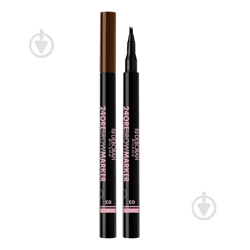 Маркер для брів DEBORAH 24ORE 03 Dark Brown 0,8 г