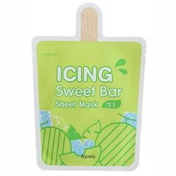 Icing Sweet Bar Тканинна маска "Мороженко-Диня"