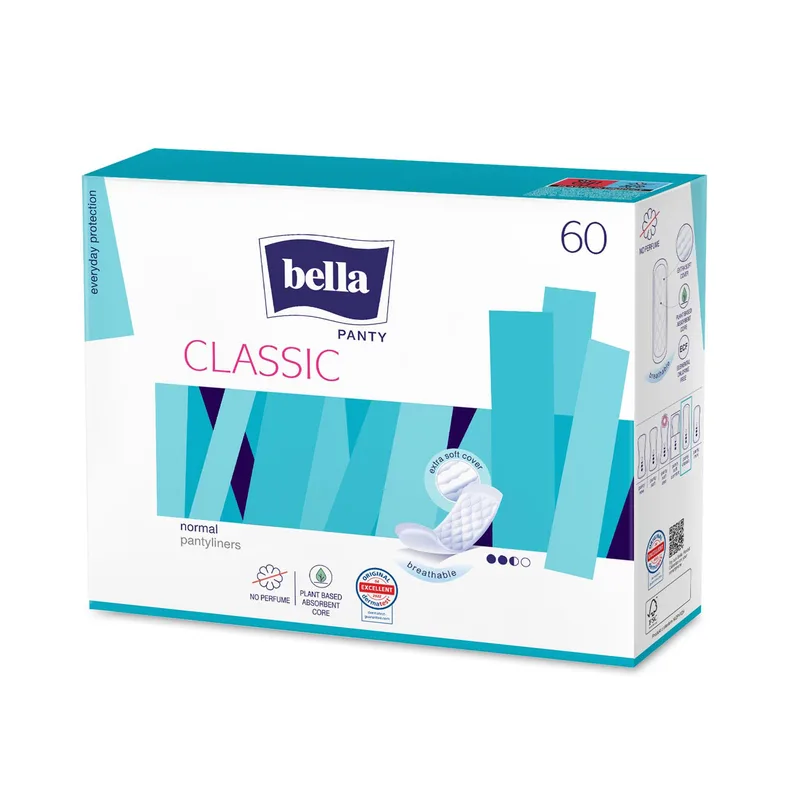 Прокладки щоденні Bella Panty Classic 60 шт.