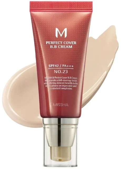 ВВ-крем з ідеальним покриттям - Missha M Perfect Cover BB Cream EX