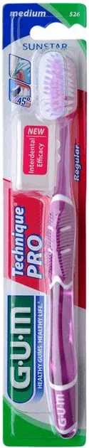 Зубна щітка Gum technique pro full medium повна середньо-м'яка 1 шт.