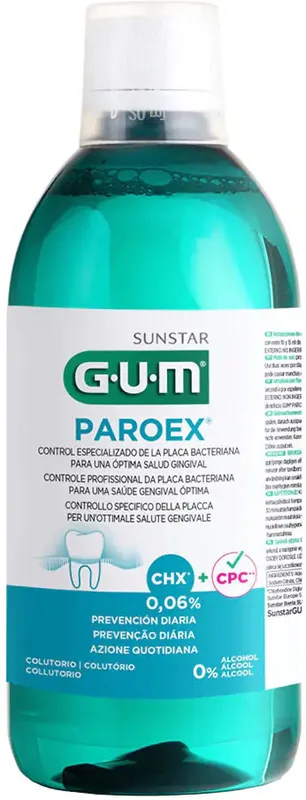 Ополіскувач для рота GUM Paroex 0.06%, 500 мл