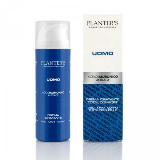 Planter's Hyaluronic Acid Men Total Comfort Moisturizing Cream Face-Hands-Body
