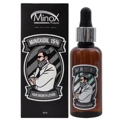 Лосьйон для росту бороди з міноксидилом 15%, Мінокс Minox Hair Protect, 50 мл