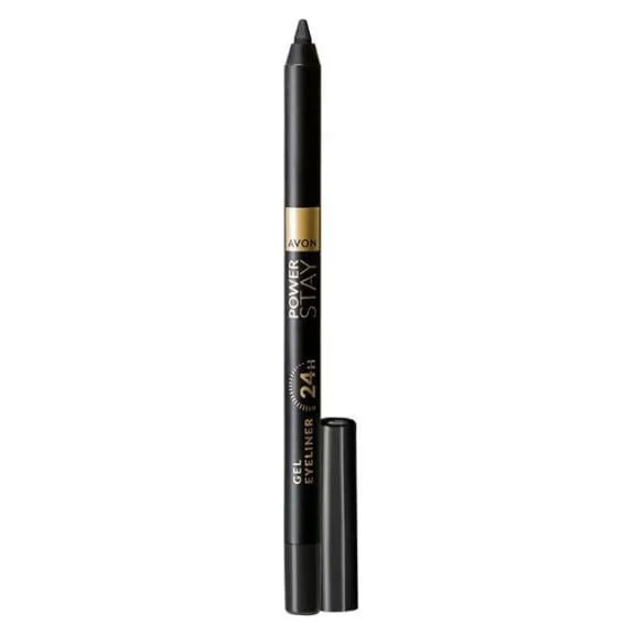 Олівець для очей гелевий Avon Power Stay 24-Hour Gel Eyeliner 1,2 г Чорний (12120512)