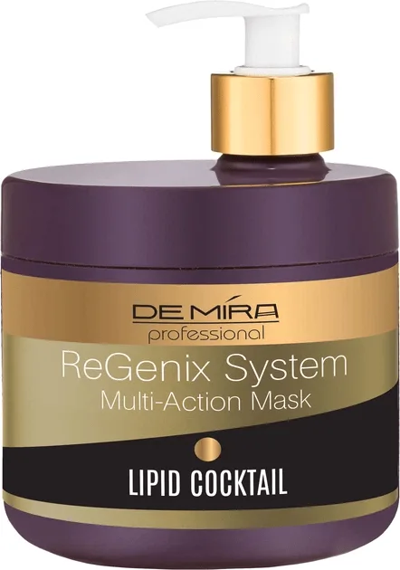 Ліпідна коктейль-маска DeMira Professional ReGenix System Multi-Action Mask 500 мл
