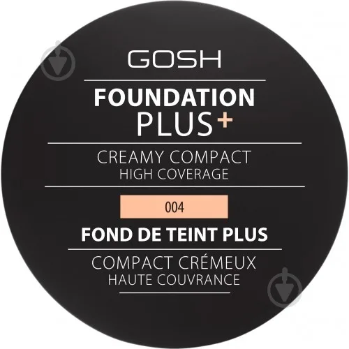 Тональна основа GOSH Foundation Plus+ 004 Natural 9 г