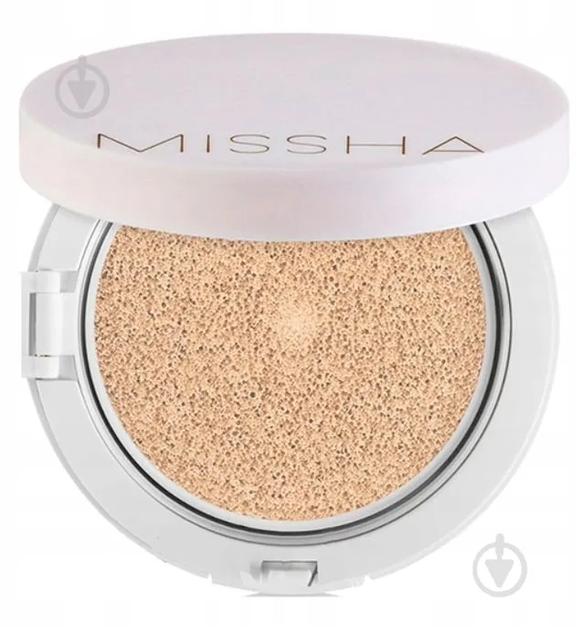 Тональний кушон для обличчя ЗВОЛОЖЕННЯ - Missha Magic Cushion Moist Up SPF 50+ PA+++