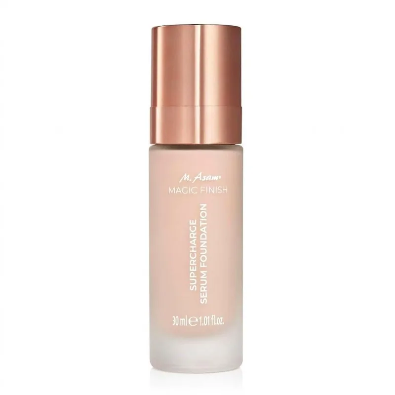 Тональний серум зволожуючий з антивіковим ефектом M. Asam MAGIC FINISH Supercharge Serum Foundation 180 Rose Fair 30 мл