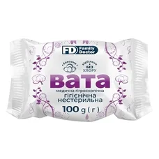 Вата Аріадна нестерильна ролик 100 г