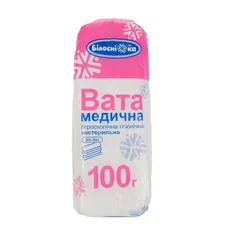 Вата Білосніжка мед н/стер.ролик 100г