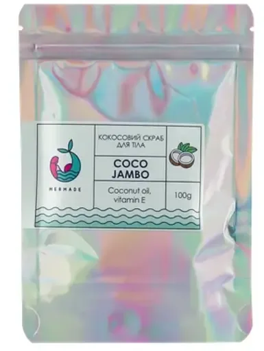 Скраб кокосовий для тіла Mermade Coco Jambo 100 г (MRS0001M)