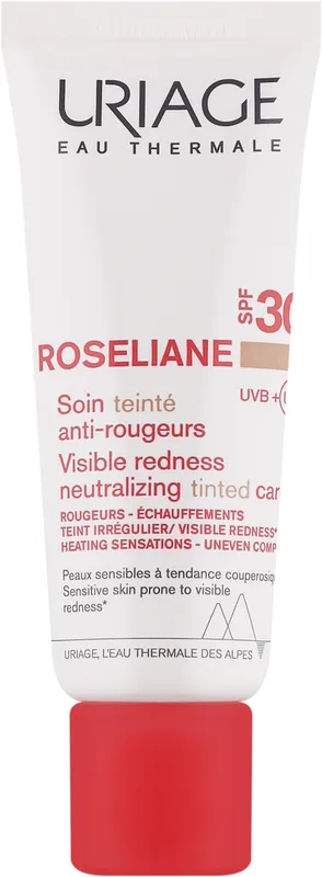 СС-крем від почервонінь Uriage Roseliane CC Сгеам SPF30+ 40 мл